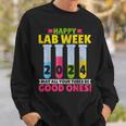 Lab Tech Happy Lab Week 2024 Lab Technician Sweatshirt Gifts for Him