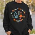 Lab Technician Science Tech Medical Laboratory Scientist Sweatshirt Gifts for Him