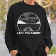 Lake Pillsbury California Fishing Camping Summer Sweatshirt Gifts for Him