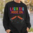 Laser Tag Mode On Laser Tag Game Laser Gun Laser Tag Sweatshirt Geschenke für Ihn