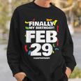 Leap Day Birthday Leap Year Baby Leap Year Birthday Sweatshirt Gifts for Him