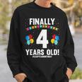 Leap Year 2024 February 29Th Birthday Finally 4 Years Old Sweatshirt Gifts for Him