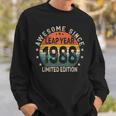 Leap Year 36Th Birthday Awesome Since 1988 Vintage Leap Day Sweatshirt Gifts for Him