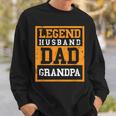 Legend Ehemann Papa Opaatertag Sweatshirt Geschenke für Ihn