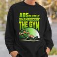 Leprechaun Fitness Absolutely Shamrokin' The Gym Sweatshirt Gifts for Him