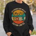 Les Legendes Sont Nees En Fevrier 2005 18Ème Anniversaire Sweater e Cadeaux pour lui