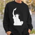 Let Freedom Ring Statue Of Liberty Picture Holding Gun Sweatshirt Gifts for Him