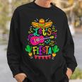 Let's Fiesta Cinco De Mayo Mexican Party Guitar Lover Sweatshirt Gifts for Him