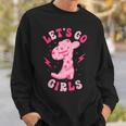 Let's Go Girls Western Cowgirl Hat Boot Bachelorette Paty Sweatshirt Gifts for Him