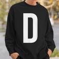 Letter D Spell Out Team Name Business Family Photo Sweatshirt Gifts for Him