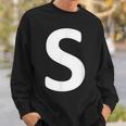 Letter S Sweatshirt Geschenke für Ihn