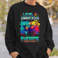 Level 9 Unlocked Gamer 9Th Birthday Awesome Since 2015 Sweatshirt Gifts for Him