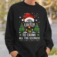 Most Likely To Drink All The Eggnog Christmas Matching Sweatshirt Gifts for Him