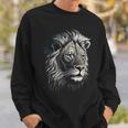 Lion Animal Lion Sweatshirt Geschenke für Ihn