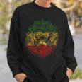 Lion Of Judah Rastafari Roots Rasta Reggae Jamaican Pride Sweatshirt Gifts for Him