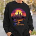 Los Angeles California City Downtown Skyline California LA Sweatshirt Gifts for Him