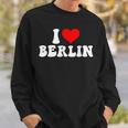 I Love Berlin Sweatshirt Geschenke für Ihn