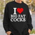 I Love Big Fat Cocks Cote I Love Big Fat Cocks Sweater e Cadeaux pour lui