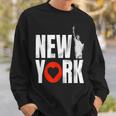 I Love New York City Statue Of Liberty America Souvenirs Sweatshirt Gifts for Him