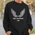 I Love Palestine Free Palestine Gaza Flag Palestinian Scarf Sweatshirt Gifts for Him