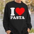 I Love Pasta Sweatshirt Geschenke für Ihn