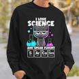 I Love Science And Speak Fluent Sarcasm Nerd Chemistry Sweatshirt Gifts for Him
