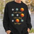 Lunar Eclipse Solar Eclipse And Apocalypse Science Kid Sweatshirt Gifts for Him