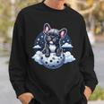 Lunar Frenchie Adventures Beyond Dog Lover French Bulldog Sweatshirt Gifts for Him