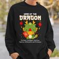 Lunar New Year The Year Of The Dragon Confident Intelligent Sweatshirt Gifts for Him