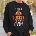 Lustige Türkei Papa Thanksgiving Schwangerschaft Ankündigung Sweatshirt Geschenke für Ihn