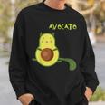 Lustiges Avocato-Katzen Sweatshirt, Wortspiel Design Geschenke für Ihn