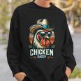 Lustiges Huhn Papa Männer Bauer Hühner Liebhaberatertag Sweatshirt Geschenke für Ihn