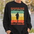 Lustiges Laufen Für Männer Papa Marathonläufer Coach Marathoner Sweatshirt Geschenke für Ihn