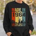 Made In 1964 Limited Edition 60 Years Of Being Awesome Sweatshirt Gifts for Him