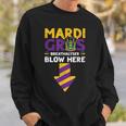 Mardi Gras Breathalyser Blow Here Adult Mardi Gras Men Sweatshirt Gifts for Him Mardi Gras Breathalyser Blow Here Adult Mardi Gras Men Sweatshirt Gifts for Him