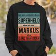 Markus First Name Lettering Boys Sweatshirt Geschenke für Ihn