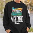 Mckenzie River Vintage Oregon Nature & Outdoors Retro Sweatshirt Gifts for Him
