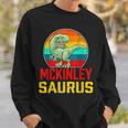 Mckinley Saurus Family Reunion Last Name Team Custom Sweatshirt Gifts for Him