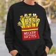 Mecker Frites Meckerfritze Scolding Fries Sweatshirt Geschenke für Ihn