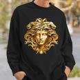 Medusahead Greek Mythology Ancient Snake Hair Sweatshirt Gifts for Him