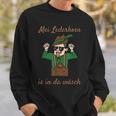 Mei Lederhosn Is In Da Wäsch Ersatz Lederhosen Schwarzes Sweatshirt Geschenke für Ihn