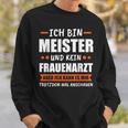 Meister 2023 Exam Bestanden Sweatshirt Geschenke für Ihn