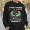 Men's Underschätze Niemal Einen Alten Mann Steiermark Slogan Sweatshirt Geschenke für Ihn