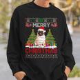 Merry Christmas Santa Light Pug Dog Family Ugly Sweater Sweatshirt Gifts for Him