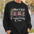 Merry Christmas Santa's Favorite Counseling Crew Sweatshirt Gifts for Him