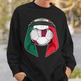 Mexico Flag Keffiyeh Soccer Ball Fan Jersey Sweatshirt Gifts for Him