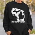 Michigangster Michigan Sweatshirt Gifts for Him