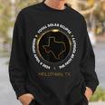 Midlothian Texas Total Solareclipse 2024 Sweatshirt Gifts for Him