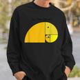 Minimalistisches Geometrisches Elefanten-Design Unisex Sweatshirt, Stilvolles Mode-Tee Geschenke für Ihn