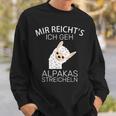 Mir Reichts Ich Gehe Jetzt Alpacas Strohlen Sweatshirt Geschenke für Ihn